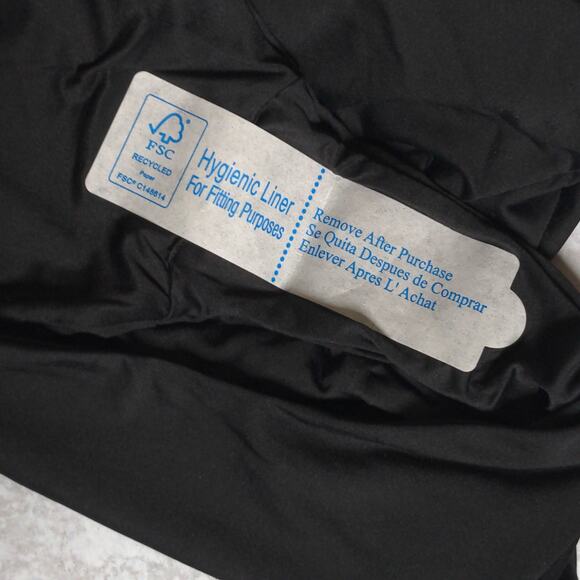 Andie The Santorini Black One Piece Keyhole Cutout Adjustable New L - Picture 8 of 15